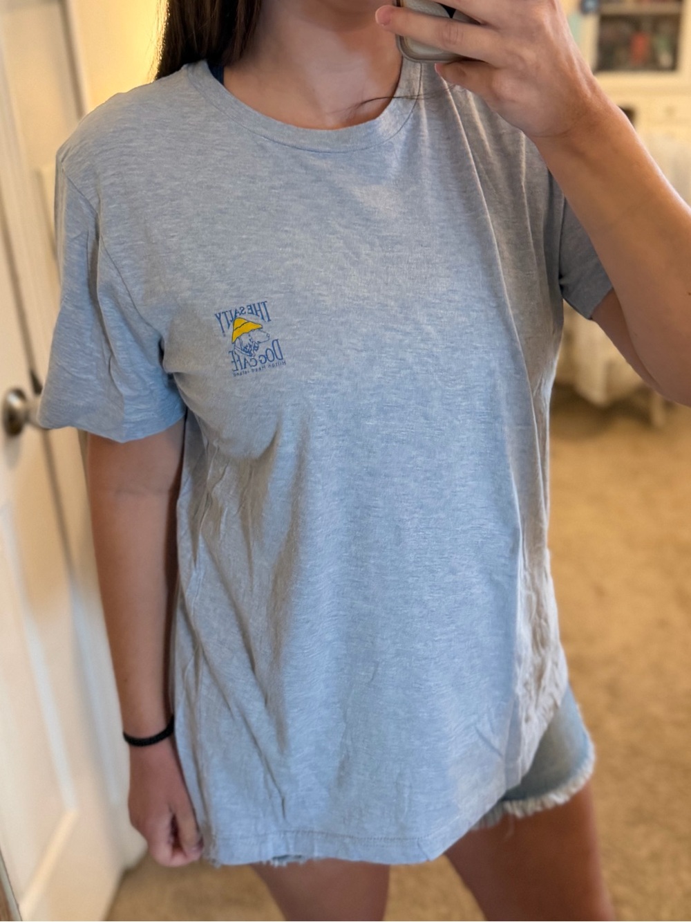 Bella Canvas Light Heather Gray Crewneck T‑Shirt